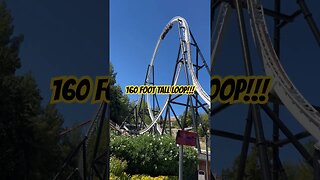 INSANE 160 FOOT TALL LOOP! #shorts