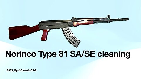 Chinese Type 81 SA cleaning