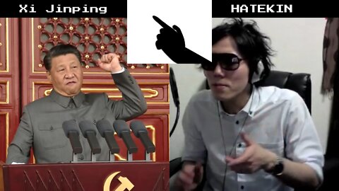 【辱包】习近平 VS HATEKIN? 口技对决 Bad Apple!!