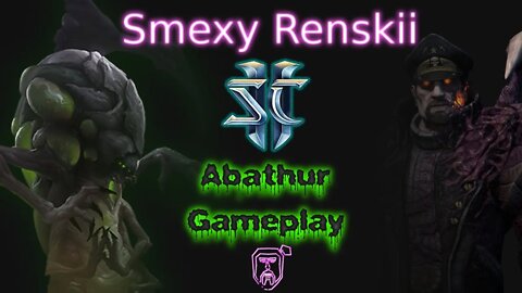 Starcraft 2 Co-op Commanders - Brutal Difficulty - Abathur Gameplay - Smexy Renskii