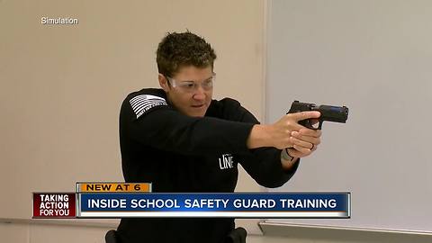 Pasco's new school security guards hold active shooter training