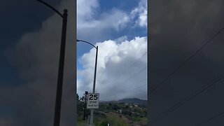 Intercepted tornado warned supercell north of San Diego near Hidden Meadows, [California.]