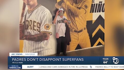 San Diego Padres don't disappoint super fans on Opening Day