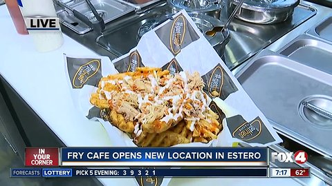 #GetFried Fry Cafe opens new location near founder's alma mater, FGCU - 7am live report