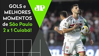 VITÓRIA MUITO POLÊMICA! SÃO PAULO 2 X 1 CUIABÁ | MELHORES MOMENTOS | BRASILEIRÃO 2022