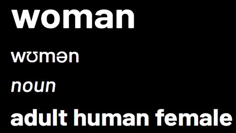 Defining what is a woman!