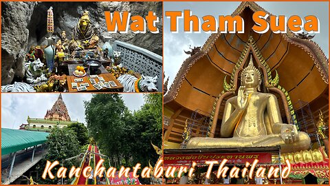 Tiger Cave Temple - Wat Tham Suea วัดถำเสือ Kanchantaburi Thailand 2024