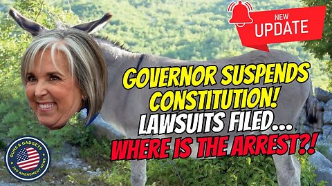 UPDATE: Governor Suspends Constitution! Lawsuits Filed…Where Is The Arrest?!