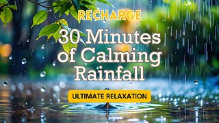 Relaxing Rain Sounds for Sleep, Study, and Relaxation | 30 Minutes of Calming Rainfall