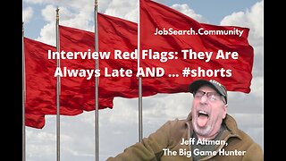 Interview Red Flags: They Are Always Late AND … #shorts #jobsearchtv