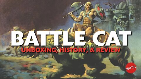 I opened a Sealed Vintage Masters of the Universe "Battle Cat" (Unboxing, History, & Review)
