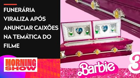 Funerária lança caixões rosa-choque com tema da Barbie