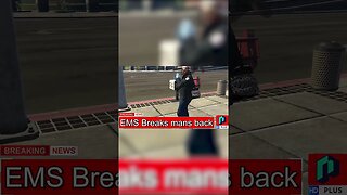 EMS BREAKS MANS BACK | NoPixel 2.0 Classic | #gta #gta5 #gtarp #nopixel #news #breakingnews
