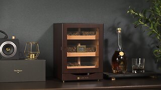 MET-1031 Cigar Humidor Cabinet - Maestro Series