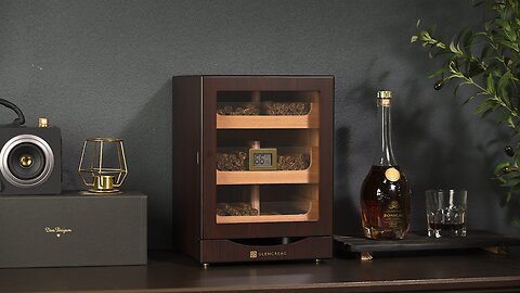 MET-1031 Cigar Humidor Cabinet - Maestro Series