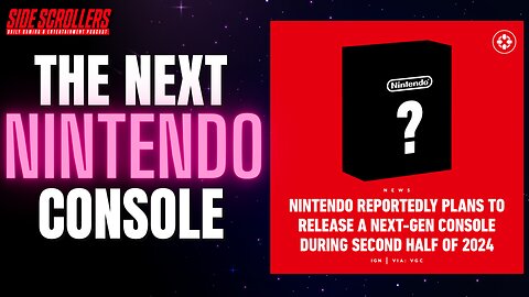 New Nintendo Console in 2024, Mark Hamill is a BABY, Anita Sarkeesian is DONE | Side Scrollers