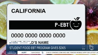 Student food EBT program gives $365