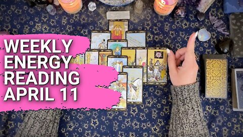 ⭐️Prioritize! ⭐️ Weekly Tarot Energy Reading April 11 2021