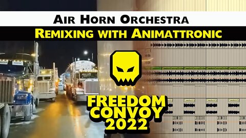 Freedom Convoy Orchestra - Remixing with Animattronic (Clip From Livestream)