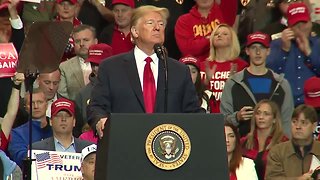 Full video of President Trump speaking at rally in Cleveland