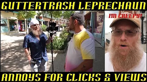 Frauditor GutterTrash Leprechaun Annoys Merchants for Clicks & Views!