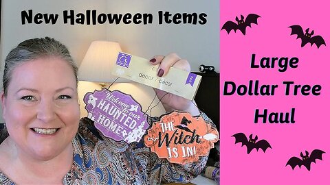 Large Dollar Tree Haul! ~ New Halloween Items for 2021