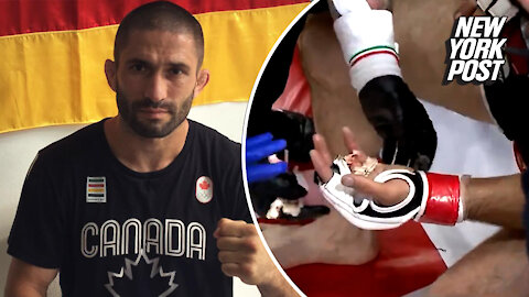 MMA's Khetag Pliev loses finger during fight — and there was a massive search to find it