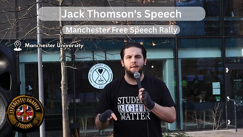 Jack Thomson RETURNS to Manchester University