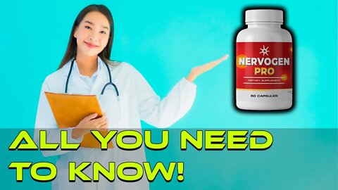 Nervogen Pro Supplement Review 2022 Really Work? All You Need To Know | Nervogem Reviews Ingredients