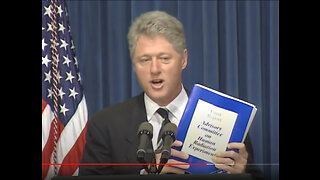 President Bill Clinton Pathetic Apologizes Human Radiation Experiments (1995)