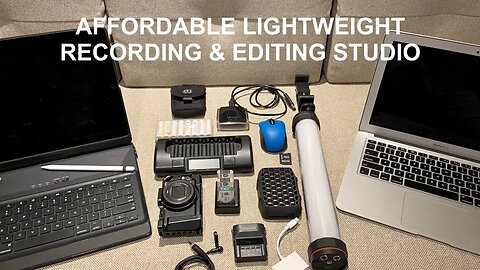 Affordable Lightweight Recording and Editing Studio