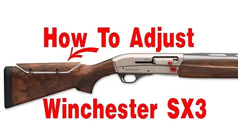 Discover the Secret to Adjusting Drop and Cast of a Winchester SX3 Sporting Wood Stock In Minutes!
