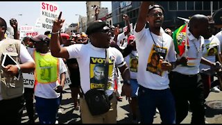 SOUTH AFRICA - Durban - IFP's Gender Based Violence march (Videos) (xxE)
