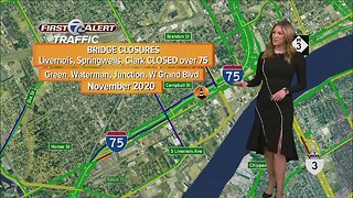 We're looking at the construction projects on the roads this weekend.