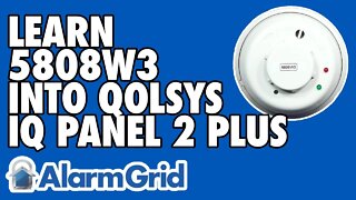 Learning the 5808W3 into a Qolsys IQ Panel 2 Plus