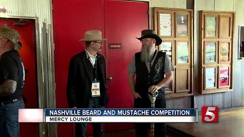 Beard, Mustache Competition Held At Mercy Lounge