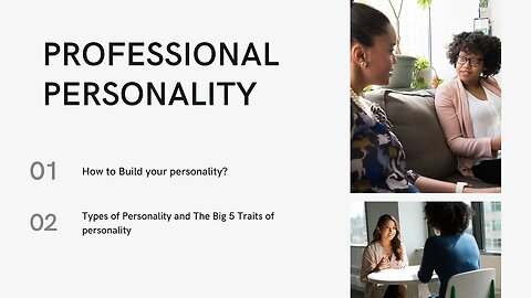 How to develop your Personality?