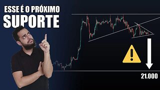 Cenário DECISIVO Para o Bitcoin - Saiba o que fazer | Análise $BTC 24/02/2023