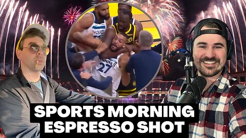Draymond Green chokes out NBA super star | Sports Morning Espresso Shot