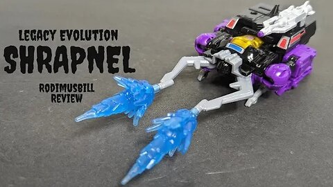 Transformers Legacy Evolution Deluxe G1 Universe Shrapnel Insecticon Figure - Rodimusbill Review