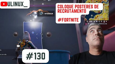 Chovendo uma barbaridade lá fora, mas colocando posteres de recrutamente no #fortnite