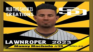 Create Manny Machado Mlb The Show 23