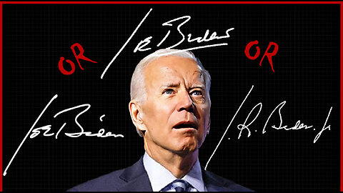 [ Joe Biden Mysteries ] hmmm.... l R 13rules... l oE 13iden... l R Bedan... - Which is it???