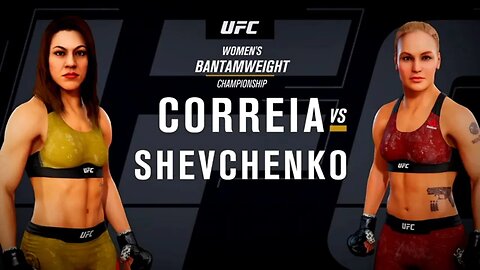EA Sports UFC 3 Gameplay Valentina Shevchenko vs Bethe Correia