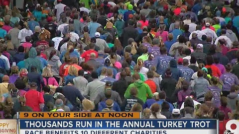 Cincinnati's 107th annual Thanksgiving Day Race has truly local flavor