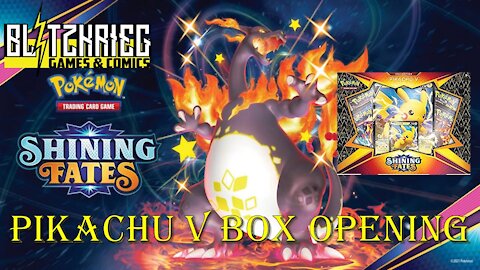Pokemon Shining Fates Pikachu V Box Opening