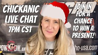 LIVE CHAT WITH CHICKANIC! CHRISTMAS GIVEAWAY!