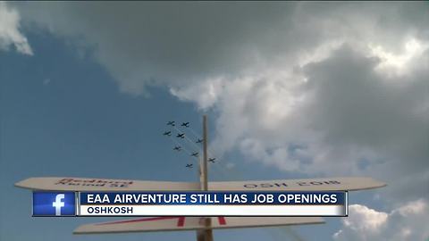EAA AirVenture hiring hundreds for temporary work