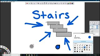 Drawing Stairs in Single Point Perspective