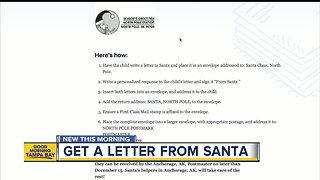 How your child can get a letter from Santa himself